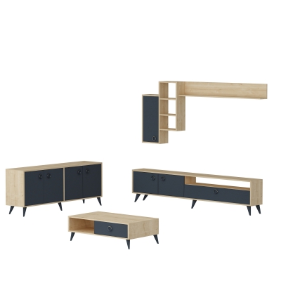 Ariana Living Room Set - TV Stand & Entertainment Center, Sideboard and Coffee Table