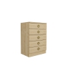 Hortus Dresser with Drawers - Oak & Gold