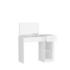 Agnes Makeup Vanity Table with Mirror - White