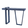 Arrow Solid Wood Dresuar Console Table - Navy Blue