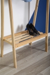 Ilara Solid Wood Coat Rack