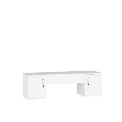 Marie Wall Mounted Makeup Vanity Table with Mirror - White