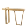 Arrow Solid Wood Dresuar Console Table - Natural