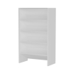 Elarco 4 Tier Shoe Storage Shelf - White