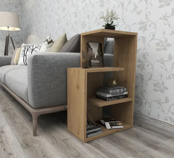 Delta Bookcase - Oak