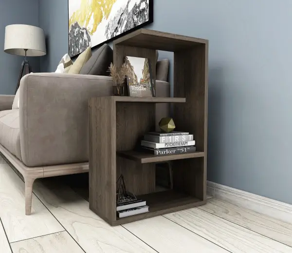 Delta Bookcase - Walnut