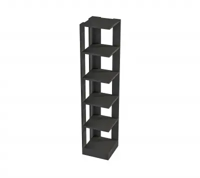 Beech Corner Bookcase - Anthracite