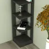 Beech Corner Bookcase - Anthracite