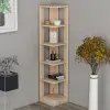 Beech Corner Bookcase - Oak