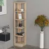 Beech Corner Bookcase - Oak