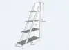 Amando Ladder Bookcase - Anthracite