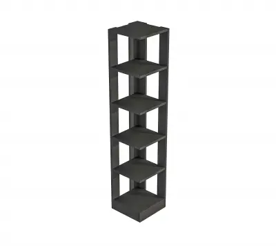 Beech Corner Bookcase - Anthracite