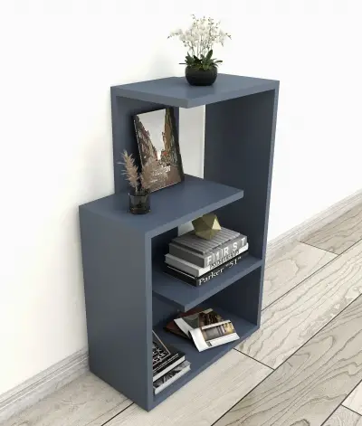 Delta Bookcase - Anthracite