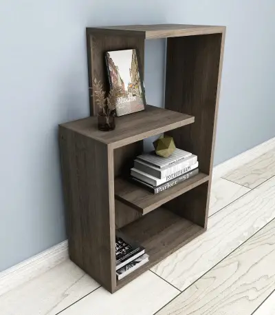 Delta Bookcase - Walnut