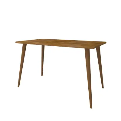 Ilana Solid Wood Computer Desk - Oak