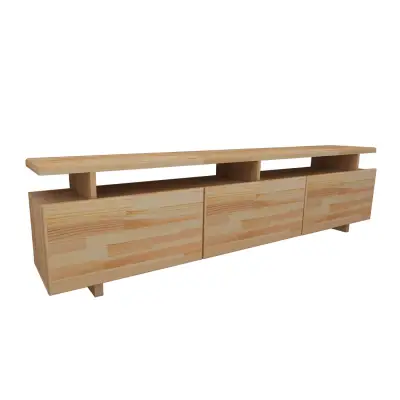 Magnus Solid Wood TV Stand and Media Console - Natural