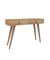 Silas Solid Wood Dresuar Console Table  - Natural