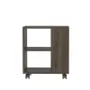 Tulipa Side Table with Shelves - Walnut