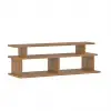 Vincent Wood TV Stand and Media Console - Walnut