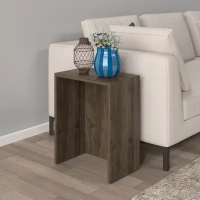 Adaliz Side Table - Walnut