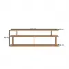 Vincent Wood TV Stand and Media Console - Natural