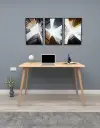 Ilana Solid Wood Computer Desk - Natural