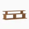 Vincent Wood TV Stand and Media Console - Oak