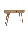 Aurelia Solid Wood Dresuar Console Table - Natural