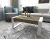 Robert Coffee Table - White & Walnut