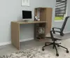 Severus Computer Desk with Shelves - Sapphire Oak