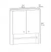 Roble Multi Purpose Cabinet - White