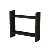 Free Freestanding and Wall Mountable Multi-Purpose Shelf - Black