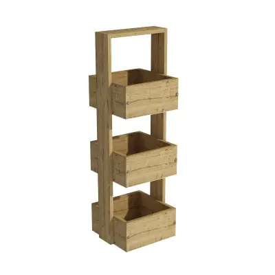 Mita Multi-Purpose Storage Cabinet Shelf - Sapphire Oak