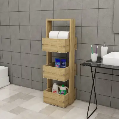 Mita Multi-Purpose Storage Cabinet Shelf - Sapphire Oak