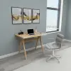 Citizen Solid Wood Computer Desk - Natural