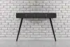 Inferno Dresuar Console Table with Drawers - Anthracite