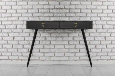 Inferno Dresuar Console Table with Drawers - Anthracite