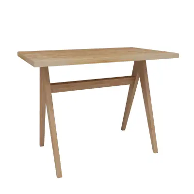 Citizen Solid Wood Computer Desk - Natural