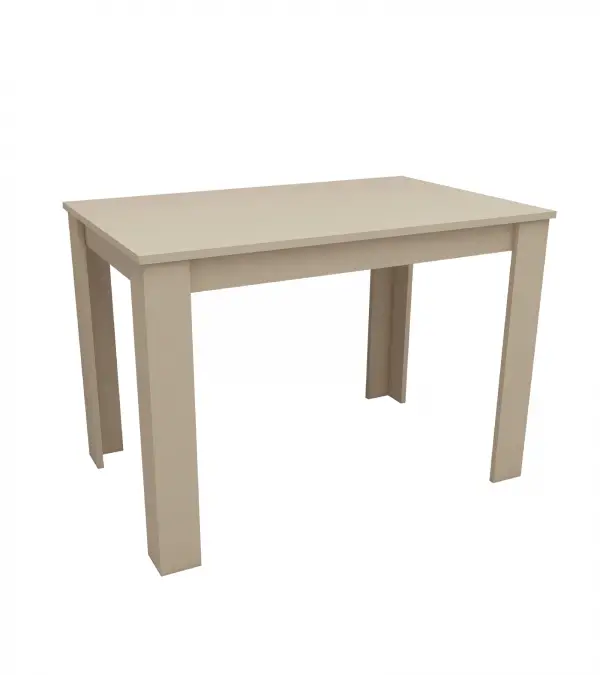 Dennis 110 cm 4 Person Dining Table - Beige