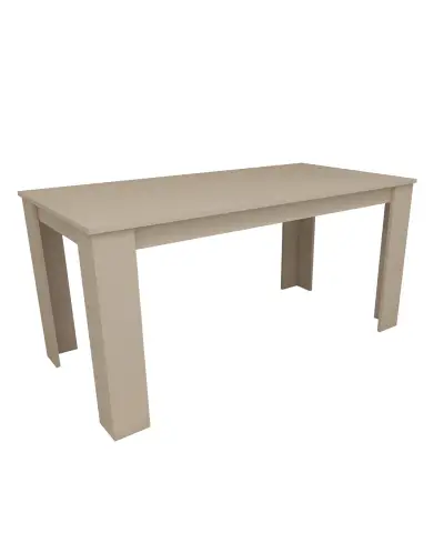 Dennis 160 cm 6 Person Dining Table - Beige