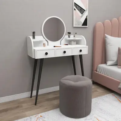 Belem Makeup Vanity Table with Mirror