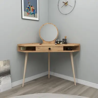 Phoenix Makeup Vanity Table with Mirror