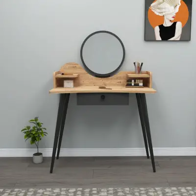 Ambrose Makeup Vanity Table with Mirror