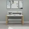 Myron Computer Desk with Shelves