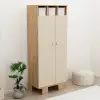 Zeno Compact Wardrobe with Cabinets and Shelves