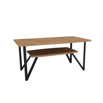 Orion 50 Coffee Table with Storage Shelf