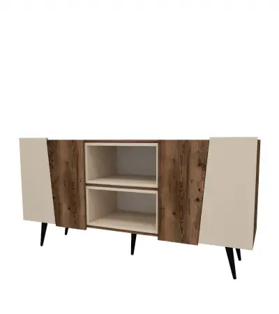 Curve Sideboard with Cabinets