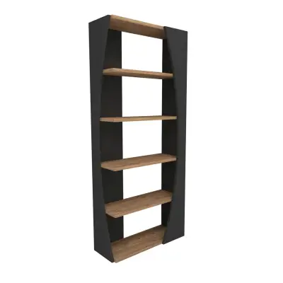 Nestor Bookcase with 5 Tier Shelves