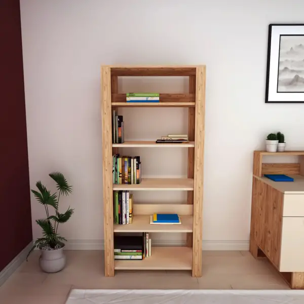 Zeno Ladder Bookcase Bookshelf