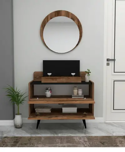 Farelle Dresuar, Console Table with Mirror